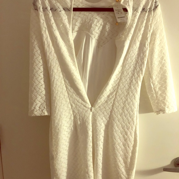 bebe Dresses & Skirts - Bebe White Dress bebe Dresses & Skirts - Bebe White Dress